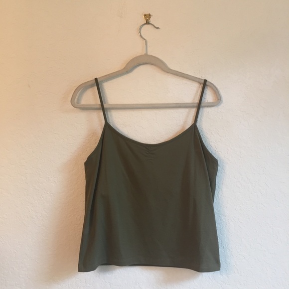 Liz Claiborne Tops - Liz Claiborne Lizsport XL tank top khaki green